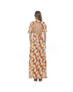 Женское платье макси с открытой спиной Alexia admor