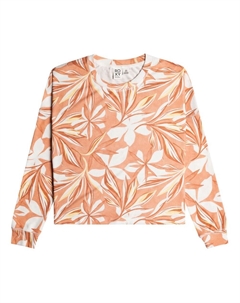 Свитшот Current Mood с цветочным принтом, оранжевый Roxy