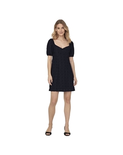 Короткое платье Willow Bow Short Sleeve, синий Jdy