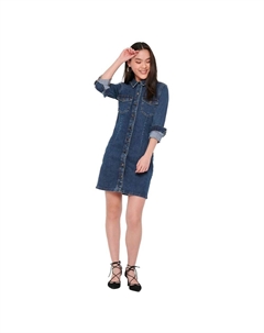 Короткое платье Sanna Denim Mix, синий Jdy