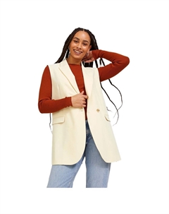 Блейзер Mary Sl, бежевый Jack & jones