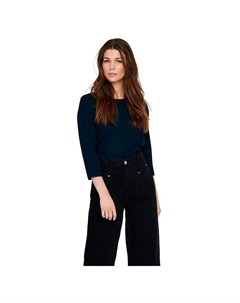 Футболка Saga 3/4 Sleeve, синий Jdy