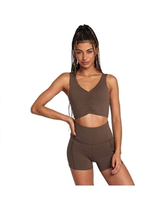 Спортивный бюстгальтер Superbad, коричневый Rvca