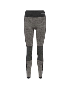 Леггинсы Cleaa Mid Waist, серый Hummel