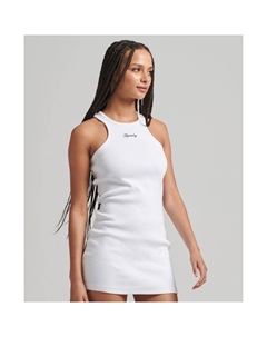 Платье Code Sl Essential Tank, белый Superdry