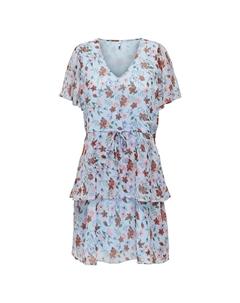 Короткое платье Melly Short Sleeve, синий Jdy