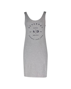 Короткое платье Mini Graphic Bodycon, серый Superdry