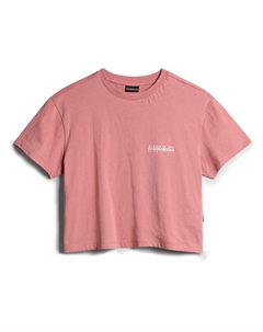 Футболка S-Cenepa Crop, розовый Napapijri