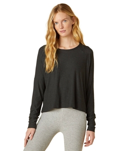 Пуловерная рубашка Daydreamer — женская, черный Beyond yoga