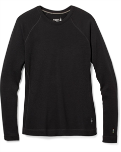 Классический термобелье из мериноса с круглым вырезом — женский, черный Smartwool