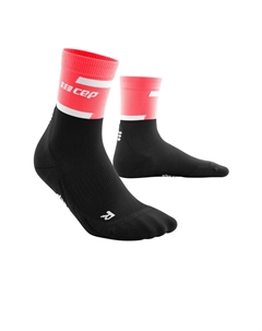 Носки The Run Compression Mid Cut, розовый Cep