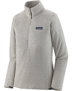 Пуловер R1 Air с воротником на молнии — женский, белый Patagonia