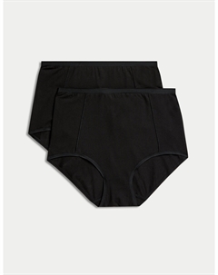 2 шт. полных трусов Firm Control, черный Marks & spencer
