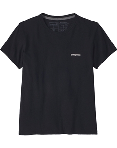 Футболка P-6 Logo Responsibili — женская, черный Patagonia