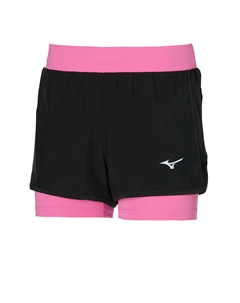 Спортивные шорты ER 2in1, розовый Mizuno