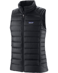 Пуховой жилет-свитер – женский, черный Patagonia