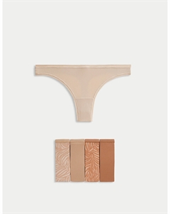 5 шт. стринги из микрофибры No VPL Marks & spencer