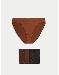 5 шт. Высокие трусики из микрофибры No VPL Marks & spencer