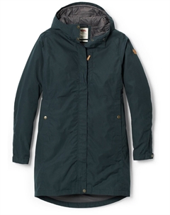 Утепленная парка с подкладкой Kiruna — женская, синий Fjallraven