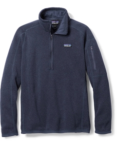 Флисовый пуловер Better Sweater с молнией в четверть — женский, синий Patagonia