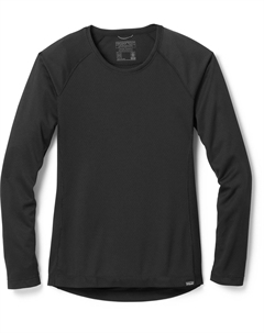 Рубашка Crew Capilene средней плотности – женская, черный Patagonia