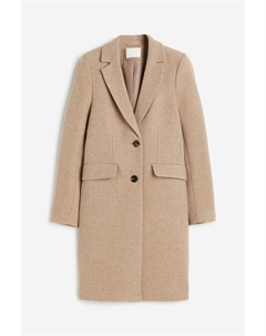 Пальто Single-breasted, бежевый H&m