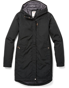 Утепленная парка с подкладкой Kiruna — женская, черный Fjallraven