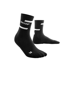 Носки The Run Compression Mid Cut, черный Cep