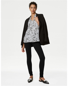 Леггинсы Magic Shaping с высокой талией, черный Marks & spencer