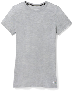 Классическая всесезонная футболка из шерсти мериноса – женская, серый Smartwool