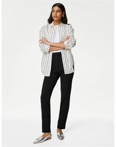 Узкие брюки Grazer до щиколотки, черный Marks & spencer