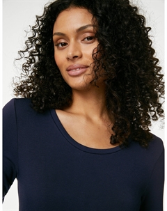 Тепловая футболка с длинными рукавами Heatgen Plus, темно-синий Marks & spencer