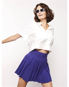 Обычная плиссированная Женская юбка с молнией на талии Xside