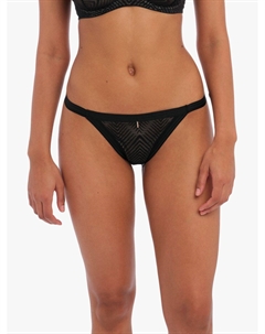 Трусики-танга Tailored, черные Freya