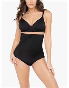 Трусики с высокой талией Tummy Tuck, черные Miraclesuit