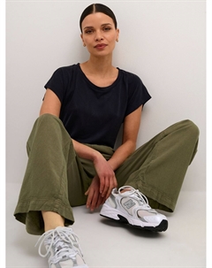 Naya Простые широкие брюки, виноградный лист Kaffe