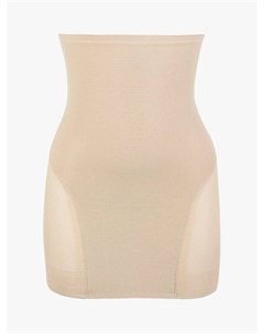 Комбинезон с высокой талией, телесный Miraclesuit