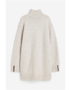 Платье Mock-turtleneck, светло-серый H&m