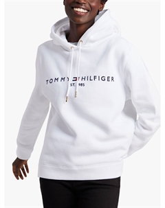 Худи Heritage Logo, белый Tommy hilfiger