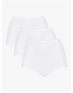 Трусы макси из микрофибры 24/7, 3 шт., белые Sloggi