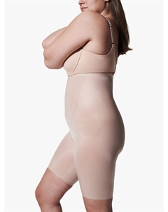 Thinstincts 2.0 Короткие шорты до середины бедра с высокой талией, нейтральные цвета Spanx