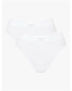 Трусики Double Comfort Tai, 2 шт., белые Sloggi