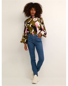 Джинсы узкого кроя Vicky, синие Kaffe