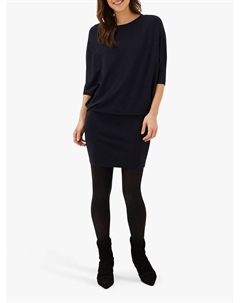 Трикотажное платье летучая мышь Becca, темно-синий Phase eight