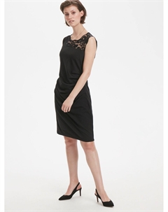India Коктейльное платье без рукавов, черное Kaffe