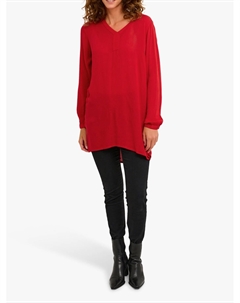 Янтарная туника с V-образным вырезом, Adrenaline Rush Kaffe