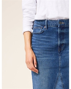 Джинсовая юбка Jemma, темно-синий White stuff