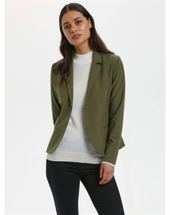 Jillian Джиллиан Нотч Блейзер с лацканами, Виноградный лист Kaffe