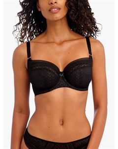 Бюстгальтер с боковой поддержкой на косточках Viva, черный Freya