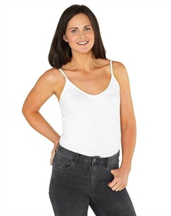 Базовое боди на бретельках на бретельках, белый Just essentials